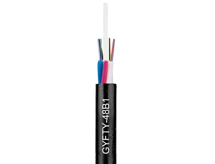 96 Fibers Non-Metallic Stranded Loose Tube Fiber Cable | GYFTY