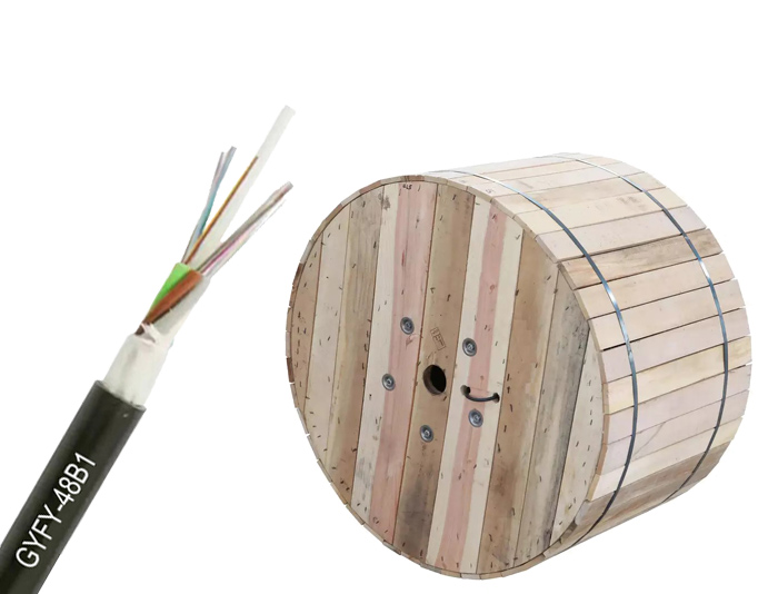 All Dry Stranded Loose Tube Fiber Cable GYFY