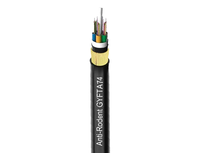 Anti-Rodent Fiber Cable With Triple Jacket GYFTA74