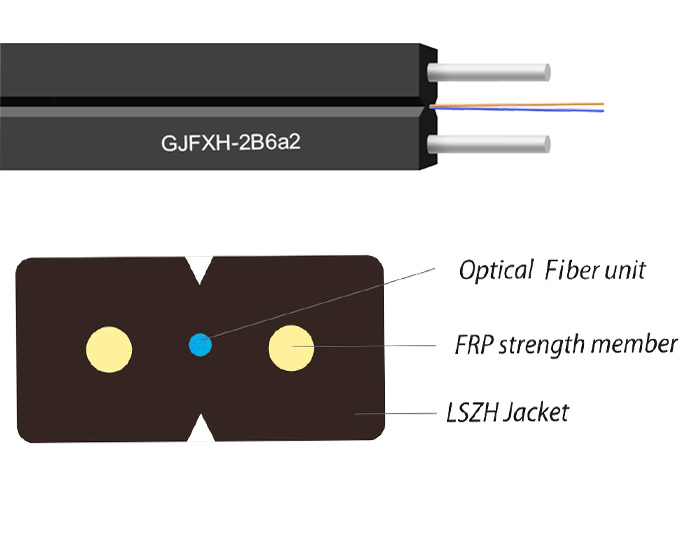 GJXFH FTTH Bow-Type Drop Cables